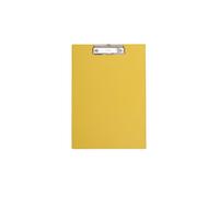 MAUL 2335213 A4 Portrait Clipboard with Foil Cover - Yellow