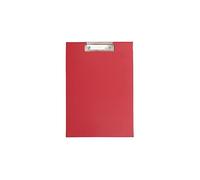 MAUL 2335225 A4 Portrait Clipboard with Foil Cover - Red