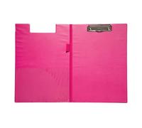 MAUL Clipboard Folder 2339222 – A4 Portrait with Retractable Suspension Eyelet – Pink