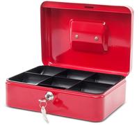 Maul 25 x 19.1 x 9 cm Cash Box 3 - Red