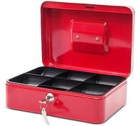 Maul 25 x 19.1 x 9 cm Cash Box 3 - Red