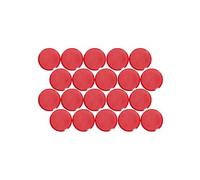 MAUL 30 mm 0.6 kg Maulpro High Quality Round Magnet for Whiteboards - Red (Pack of 20)