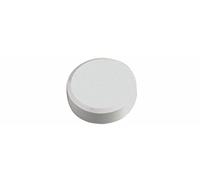 MAUL 30 mm 0.6 kg Maulpro High Quality Round Magnet for Whiteboards - White (Pack of 20)