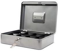 Maul 30 x 24.5 x 9 cm Cash Box 4 - Silver