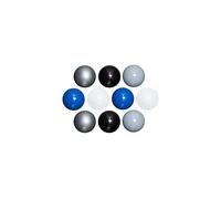 Maul 6166099 0.6kg Lincmark Dome Magnets Cap - Assorted (Pack of 10)