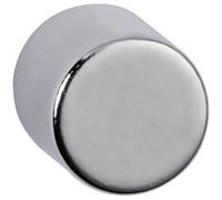 Maul 6166896 Neodym magnet Silver Cylinder Ø10x10mm 4 pcs