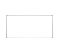 Maul 63053 Light 84 Weißwandtafel 2000 (W) 1200 mm x 2400 mm, Grey