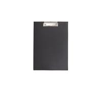 MAUL Clipboard A4, Magnetic Clipboard, Neodymium Magnets Extra Strong on The Back, Attaches to Flipchart, Whiteboard and Magnetic Board, Clipboard Including 2 x Neodymium Magnets, Black