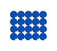 MAUL 15 mm 0.17 kg Maulpro High Quality Round Magnet for Whiteboards - Blue (Pack of 20)