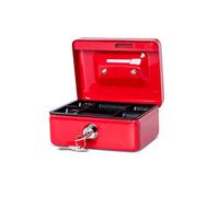 MAUL Cash Money Box with Coin Slot, Cylinder Lock with 2 Keys, 125 x 95 x 60 mm
