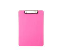 MAUL Clipboard A4 MAULneon | Plastic Writing Board in DIN A4 Format | Clipboard for Hanging | Modern Clip for Storage of Paper | for Office, Kitchen and Workshop | Pink