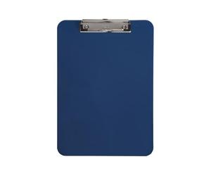 Maul Clipboard, Din A4 Portrait, Plastic, 8 mm Clamping Width, 3 mm Board Thickness, Blue