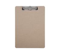 MAUL Clipboard Maulbasic, Clipboard, Din A4 Portrait, Hard Fibre Wood, Recyclable, 8 mm Clamping Width, 2392070