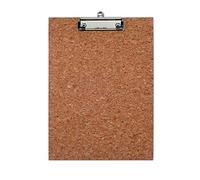 MAUL Clipboard Maulcork, Clipboard, Din A4 Portrait, Natural Cork, Stable Cardboard Core, 8 mm Clamping Width, 2393073