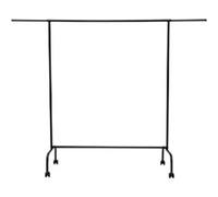 Maul MAULlimbo Row Wardrobe | Mobile, Stylish Coat Rack for Event Rooms, Trade Shows and Office | Sturdy, Elegant Metal Clothes Rack for Jacket and Coat | Black