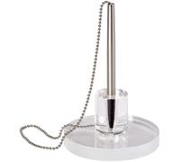 MAUL Counter Pen Holder Acrylic, Strong Bead Chain, 110 mm Width, 165 mm Height,