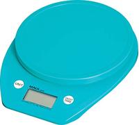 Maul digital kitchen scale letter scale MAULgloss, light green, 5 KG, glass surface, including battery