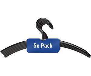 MAUL Kleiderbugel Kunststoff, 5 St. schw NEW