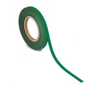 MAUL Labelling Tape 10 mm x 1 mm, Writeable Tape with Magnetic Backing, Versatile in Office, Workshop, Warehouse and Kitchen, Can Be Cut to Size, 10 m Length, Green
