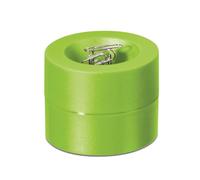 MAUL magnetic paperclip holder, Ø 73mm, H66mm, Light Green