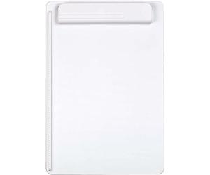 MAUL MAULgo Clipboard A4 Recycled Sustainable Writing Board in A4 Format High-Quality Modern Writing Case Made of 85% Recycled Plastic Clipboard Awarded Blue Angel White