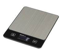 MAUL MAULlibra Letter Scale 19.8 x 14.8 cm | Scales up to 5 kg | Modern Kitchen Scale with 1 g Scale | Automatic Zero Setting | Batteries Included | Black