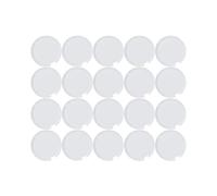 MAUL MAULpro 20 mm 0.3 kg Round Whiteboard Magnets - White (Pack of 20)