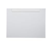 MAUL MAULpro A3 Clipboard, Plastic Writing Board in DIN A3 Landscape Format, Clipboard for Hanging, Drawing Board A3 with Modern Clip for Paper, for Office, Kitchen and Workshop, White