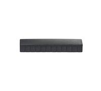MAUL MAULsolid Magnets, 54 x 19 mm (Pack of 10), Mini Magnets Made of Plastic with High Adhesion, Strong Magnets for Whiteboard and Magnetic Board, Ideal for Office, Home Office and Workshop, Black