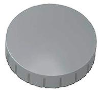 MAUL MAULsolid Magnets, Diameter 32 mm (Pack of 10), Mini Magnets Made of Plastic with 800 g Adhesive Force, Strong Magnets for Whiteboard and Magnetic Board, Ideal for Office, Home Office and