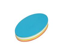 Maul Moderation Cards Oval, 110 x 190 mm, 150 g/m² Paper, Usable On Both Sides, Assorted Colours, 120 Pieces