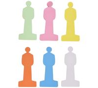 Maul Moderation Cards Person, 90 x 200 mm, 150 g/m² Paper, Usable On Both Sides,