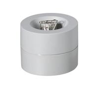 MAUL magnetic paperclip holder, Ø 73mm, H66mm, Grey
