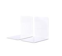 Maul Premium Metal Bookends, 120 x 140 x 140 mm, 1 Pair