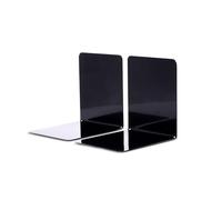 Maul Premium Metal Bookends, 120 x 140 x 140 mm, 1 Pair Black