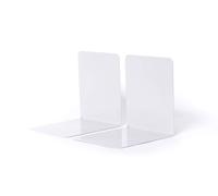 Maul Premium Metal Bookends, 120 x 140 x 140 mm, 1 Pair Grey