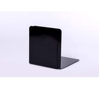 Maul Premium Metal Bookends, 120 x 140 x 140 mm with Surface Protection, 1 Pair