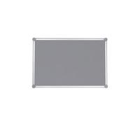 MAUL Pro 2000 Pinning Board, Fabric, Grey, 90 x 180 cm