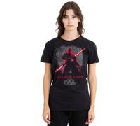 Maul Shadow Lord Dark Side Sith Ladies T Shirt, Black, Small