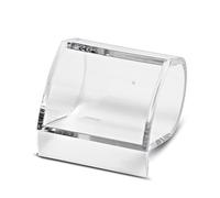 MAUL Staple Dispenser Acrylic Crystal Clear Office Organiser Freestanding