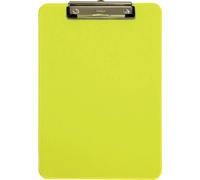 Maul Writing Board, Plastic, A4 clipboard, Hanging Loop Yellow