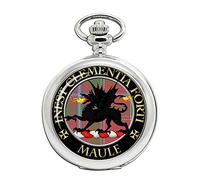 Maule Scottish Clan Crest Full Hunter Pocket Watch