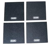 MAUMI Concept 2 Rower Mat for Concept2 Rowing Machine - Anti Slip, Black, Plastic, LCD Display, 4.8" x 4.8" (4 Mats)