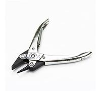 Maun 4772-140 Round and Flat Jaws Parallel Plier Return Spring 140 mm | Bend Wire and Make Loops | Smooth Jaws Prevent Damage | for Jewellery and Craft Work