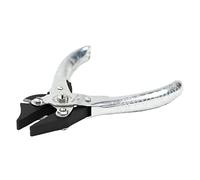 Maun 4950-160 Side Cutter Parallel Plier for Hard Wire 160 mm | Cuts 2.5 mm Hard Wire and 4.0 mm Soft Wire | Serrated Jaws for Grip | V-Slot to Hold Wire Rod | Professional Quality