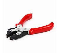Maun 4960-160 Side Cutter Parallel Plier for Hard Wire Comfort Grips 160 mm | Cuts 2.5 mm Hard Wire and 4.0 mm Soft Wire | Serrated Jaws | V-Slot to Grip Wire Rod | Professional