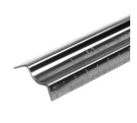 Maun Metal Safety Rule 300 mm Long