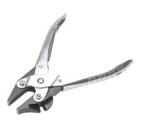Maun Spring Return Serrated Flat Jaw Side Cutter Pliers 165mm