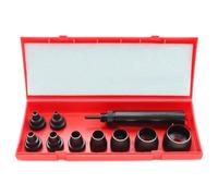 Maun Wad Punch Set With Centre Punch Metric 5 mm To 32 mm