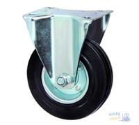 Maurer Fixed Plate Rubber Wheel 125 Mm Grey MPN 8000071934947